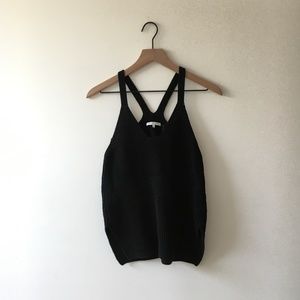 Helmut Lang cotton knit tank